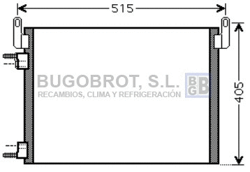 Condenseur, climatisation BUGOBROT 62-OL5452