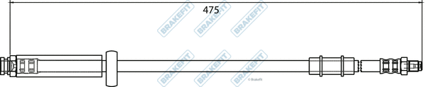 Flexible de frein APEC BHO4326