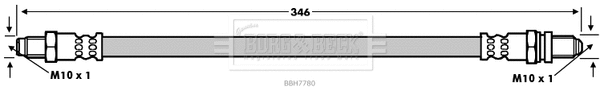 Flexible de frein BORG & BECK BBH7780