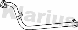 Tuyau d'échappement KLARIUS 142859