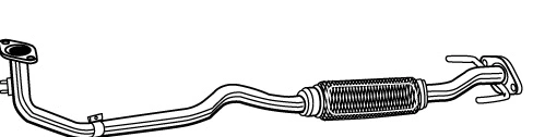 Tuyau d'échappement VEGAZ GmbH TR-136