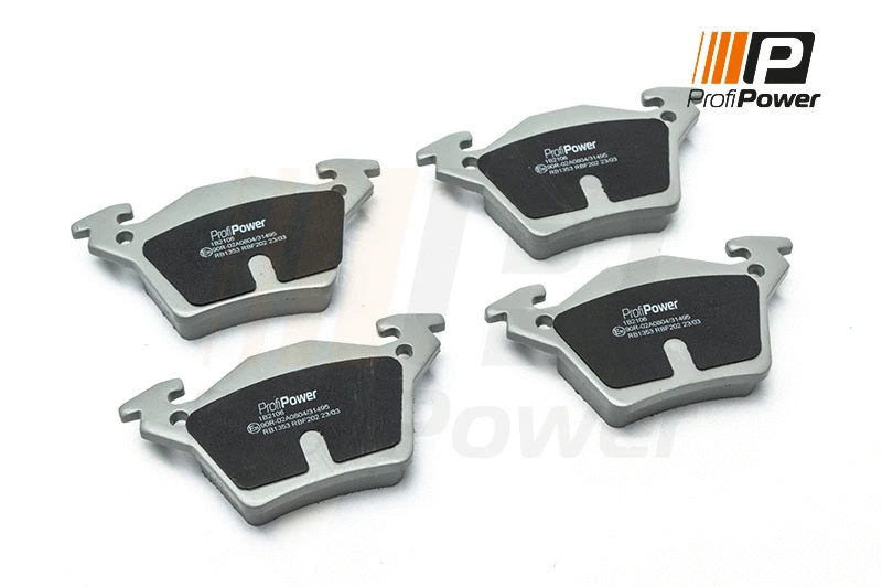 Kit de plaquettes de frein, frein à disque ProfiPower 1B2106