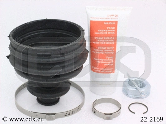 Jeu de joints-soufflets, arbre de commande CDX 22-2169