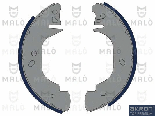 Jeu de mâchoires de frein AKRON-MALÒ 1390105