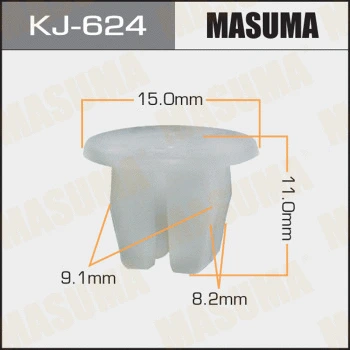 Clip, enjoliveur MASUMA KJ-624