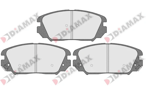 Kit de plaquettes de frein, frein à disque DIAMAX N09502