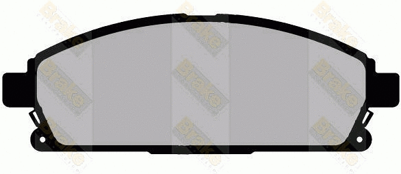 Kit de plaquettes de frein, frein à disque Brake ENGINEERING PA1431