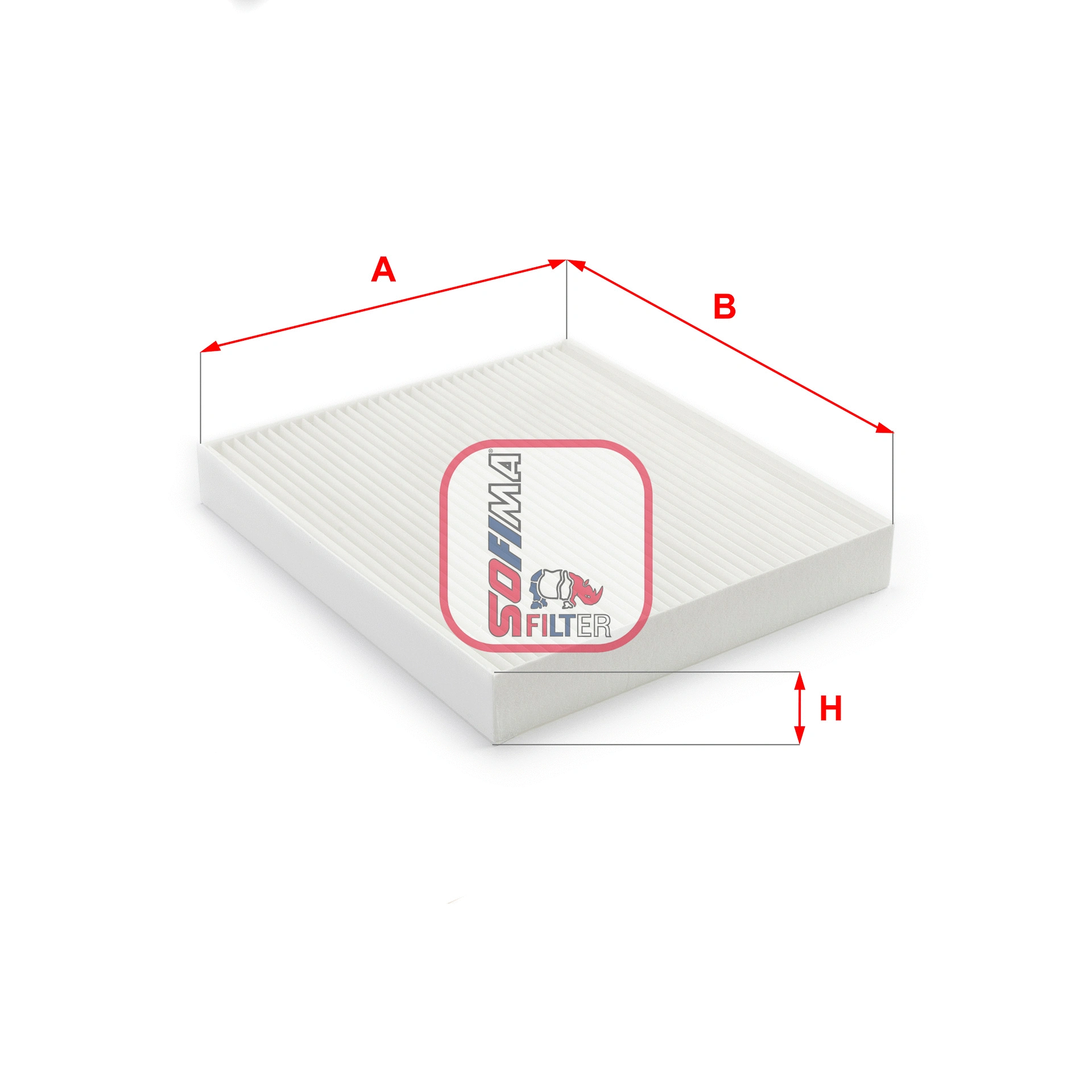 Filtre, air de l'habitacle SOFIMA S 3098 C