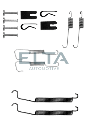 Kit d'accessoires, mâchoire de frein ELTA AUTOMOTIVE EA8118