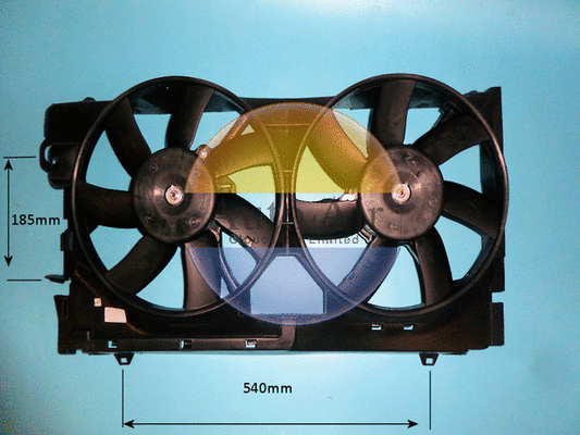 Moteur électrique, ventilateur pour radiateurs AUTO AIR GLOUCESTER 05-1064