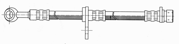 Flexible de frein CEF 510887
