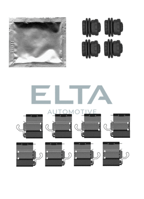 Kit d'accessoires, plaquette de frein à disque ELTA AUTOMOTIVE EA8911