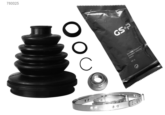 Jeu de joints-soufflets, arbre de commande GSP-BR 780025