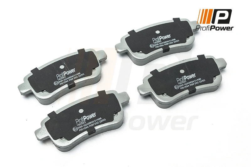 Kit de plaquettes de frein, frein à disque ProfiPower 1B2093