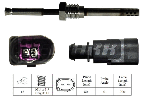 Capteur, température des gaz LEMARK LXT286