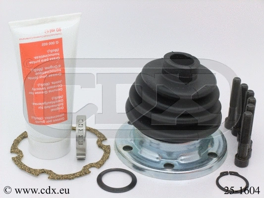 Jeu de joints-soufflets, arbre de commande CDX 25-1604