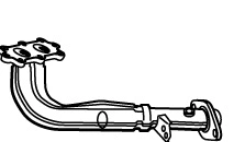 Tuyau d'échappement VEGAZ GmbH HOR-54