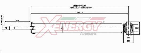 Amortisseur AP XENERGY X826343