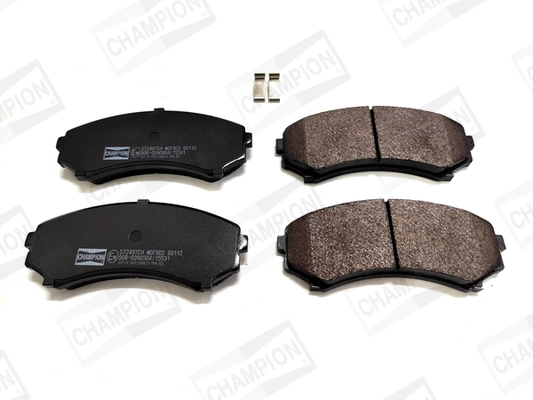 Kit de plaquettes de frein, frein à disque CHAMPION 572497CH