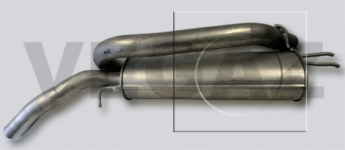 Silencieux arrière VEGAZ GmbH FTS-426