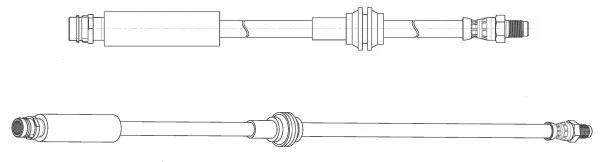 Flexible de frein CEF 514798