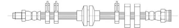 Flexible de frein Technika 15025