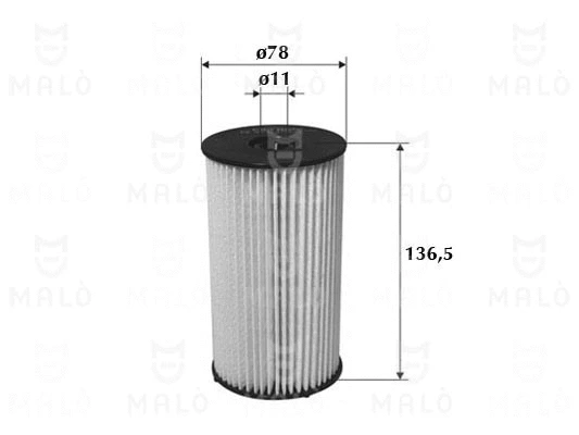 Filtre à carburant AKRON-MALÒ 1520015