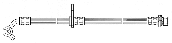 Flexible de frein CEF 512323