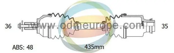 Arbre de transmission 4X4 ESTANFI EST-18-151221