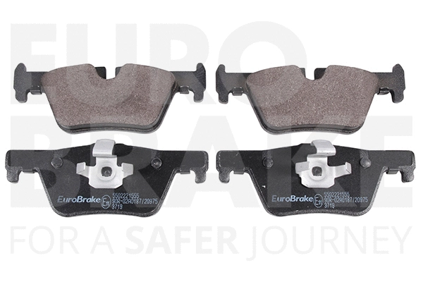 Kit de plaquettes de frein, frein à disque EUROBRAKE 5502221555