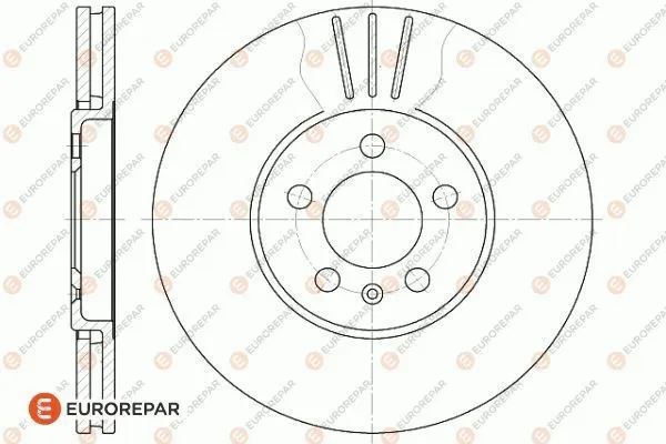 Disque de frein EUROREPAR 1618873280