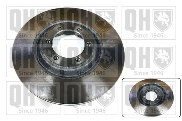 Disque de frein QUINTON HAZELL BDC6107