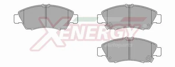 Kit de plaquettes de frein, frein à disque AP XENERGY X40458