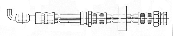 Flexible de frein CEF 511515