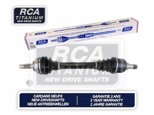 Arbre de transmission RCA FRANCE C911N
