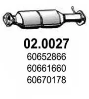 Catalyseur ASSO 02.0027