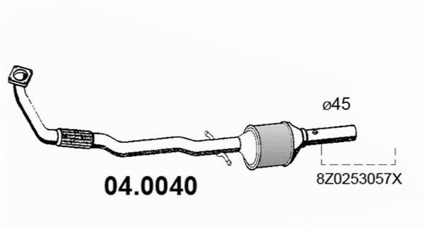 Catalyseur ASSO 04.0040