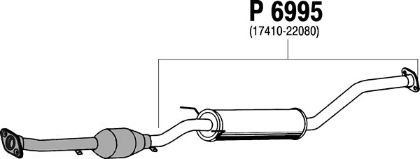 Silencieux central VEGAZ GmbH TS-415