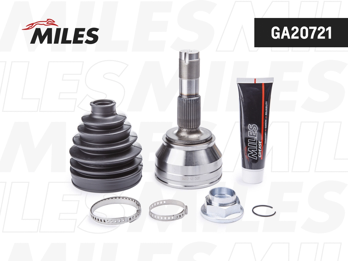 Jeu de joints, arbre de transmission MILES GA20721