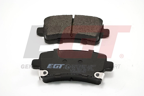 Kit de plaquettes de frein, frein à disque EGT 322072cEGT