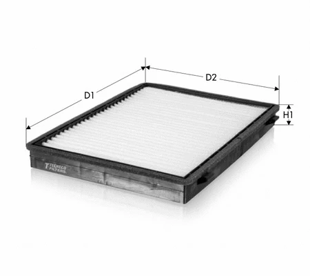 Filtre, air de l'habitacle TECNECO FILTERS CK2516