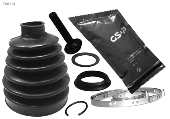 Jeu de joints-soufflets, arbre de commande GSP-BR 780224