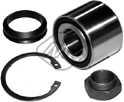 Kit de roulements de roue Metalcaucho 74012