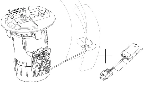 unité d'alimentation de carburant AIS AIS00140