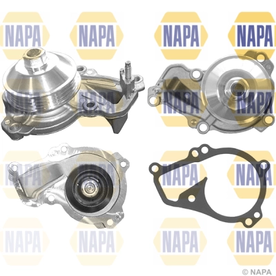 Pompe à eau, refroidissement du moteur NAPA NWP1158