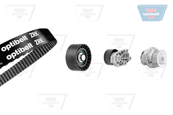 Pompe à eau + kit de courroie crantée OPTIBELT KT 1397W3