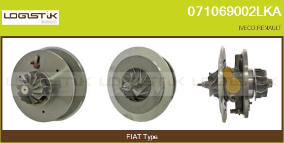 Groupe carter, turbocompresseur LGK 071069002LKA