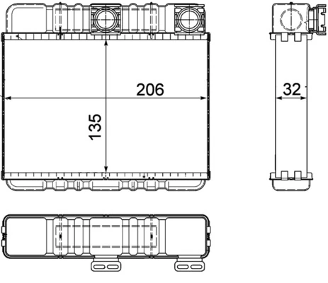 Système de chauffage MAHLE AH 87 000P