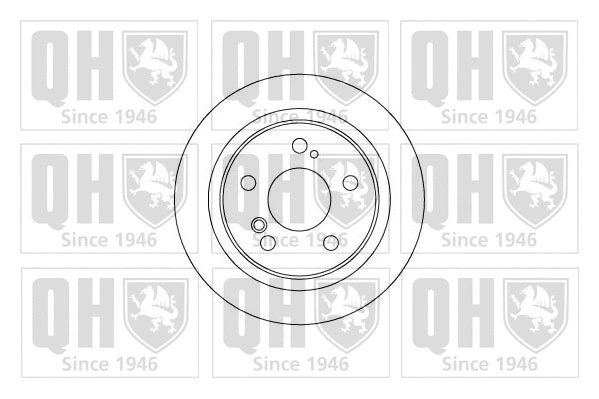 Disque de frein QUINTON HAZELL BDC4538