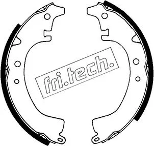Jeu de mâchoires de frein fri.tech. 1115.227
